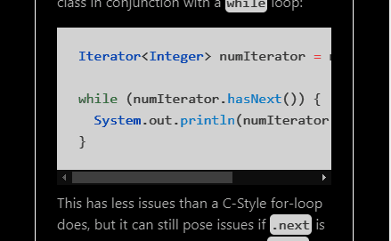 The code highlighting looks pretty good
